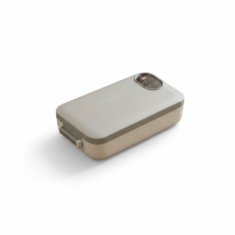 Portable electric lunch box with self-heating