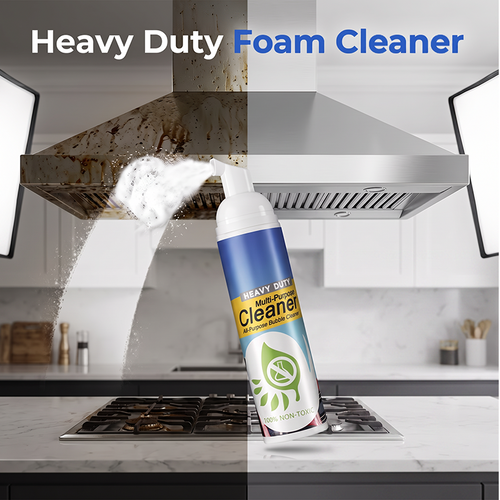 🧼 50 % DE RÉDUCTION MAINTENANT ! 💨 Nettoyant Mousse Multi-usages Surpuissant – Élimine la graisse, les taches et les odeurs – Idéal pour les voitures, cuisines, tissus d'ameublement et bien plus encore – puissant mais doux ✨🚗🏠