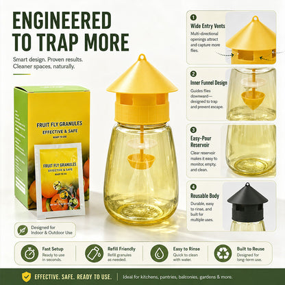 ✨Indoor and Outdoor Hanging Fly Trap✨
