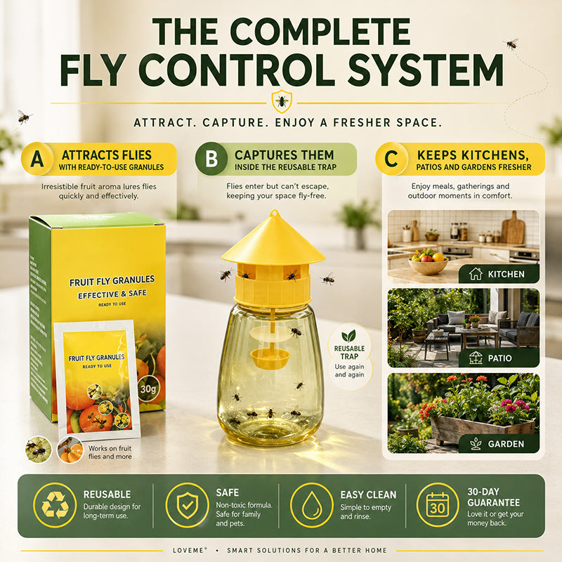 ✨Indoor and Outdoor Hanging Fly Trap✨