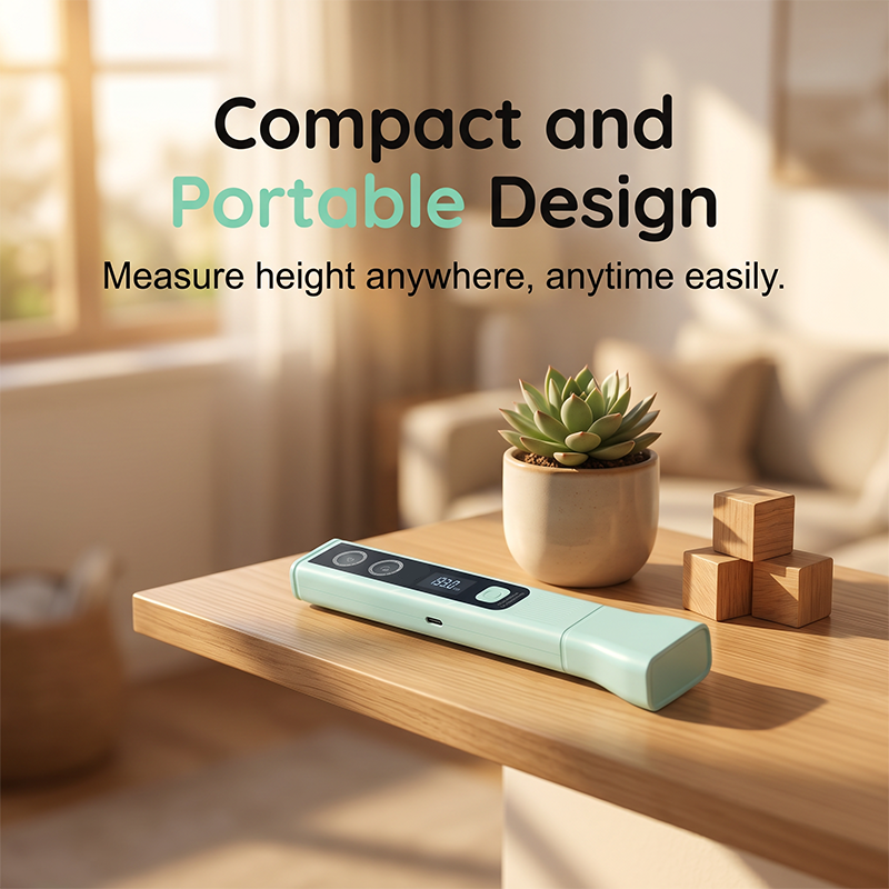Portable Ultrasonic Height Measuring Device