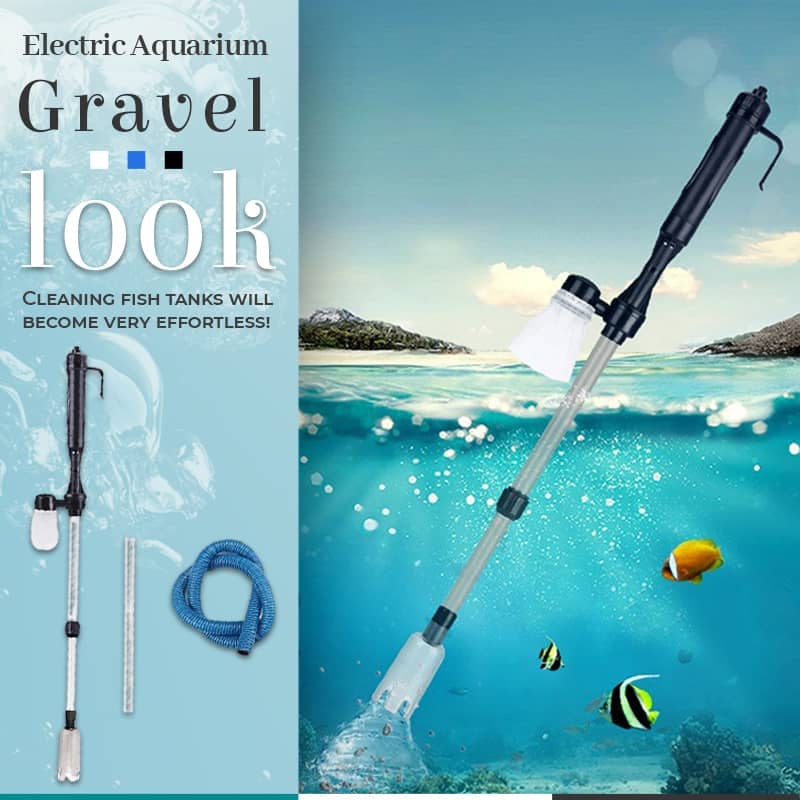 50% off 🔥 Electric Aquarium Gravel Cleaner
