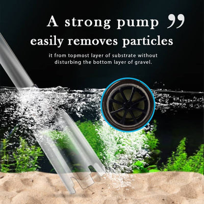 50% off 🔥 Electric Aquarium Gravel Cleaner