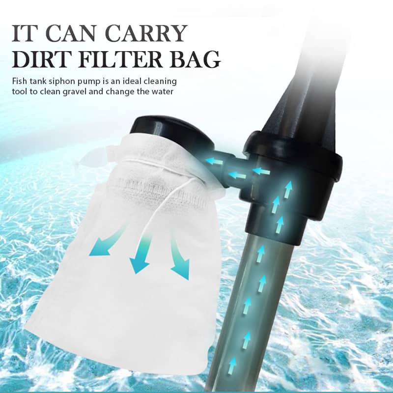 50% off 🔥 Electric Aquarium Gravel Cleaner