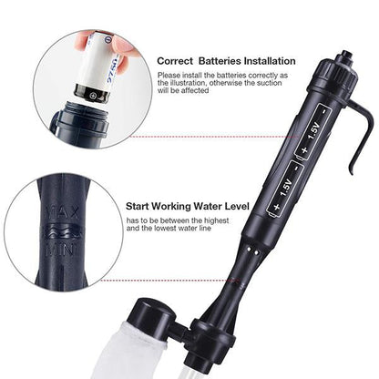 50% off 🔥 Electric Aquarium Gravel Cleaner
