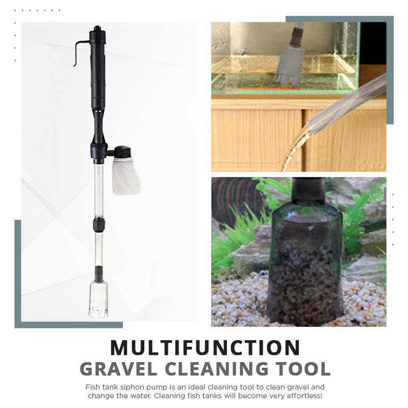 50% off 🔥 Electric Aquarium Gravel Cleaner