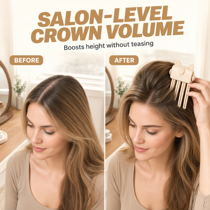 48K+ Sold - Wireless Heated Volumizing Root Lift Clip, Portable Travel Hair Styling Tool for Flat Fine Hair