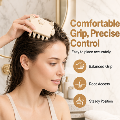 48K+ Sold - Wireless Heated Volumizing Root Lift Clip, Portable Travel Hair Styling Tool for Flat Fine Hair
