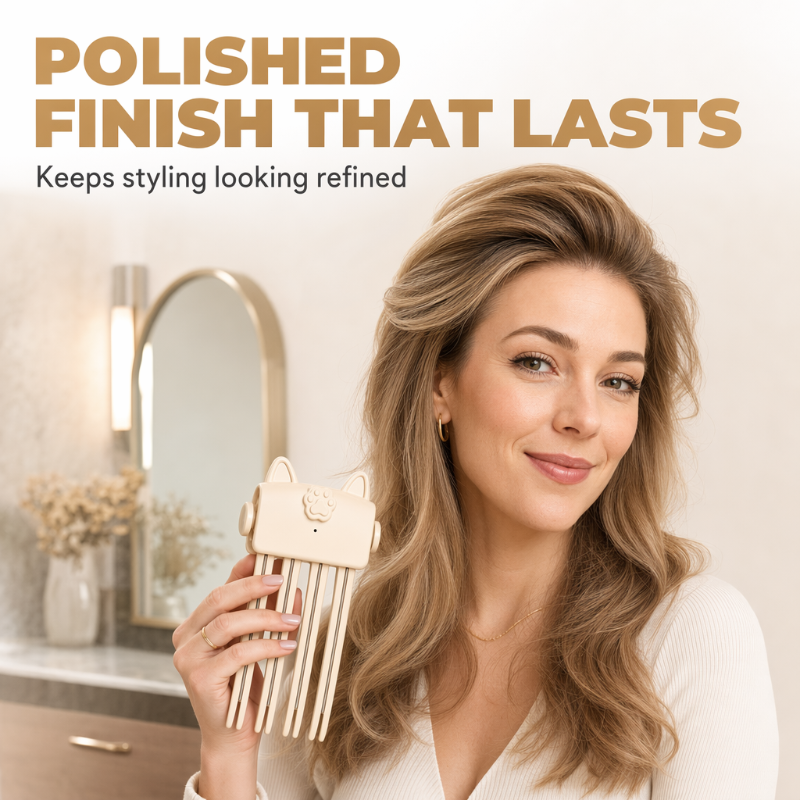 48K+ Sold - Wireless Heated Volumizing Root Lift Clip, Portable Travel Hair Styling Tool for Flat Fine Hair