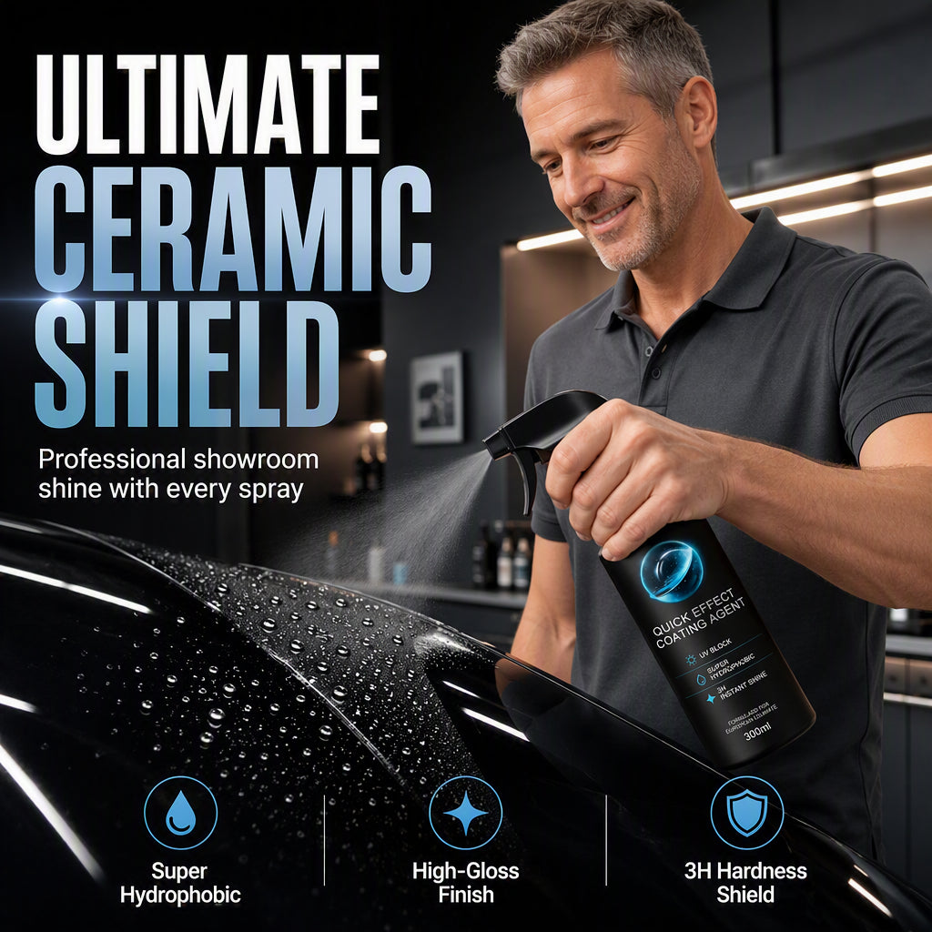 📢Limited-time 50% off!! 📢Buy 2 Get 1 Free!! ⏰Instant Glow Car Coating Spray