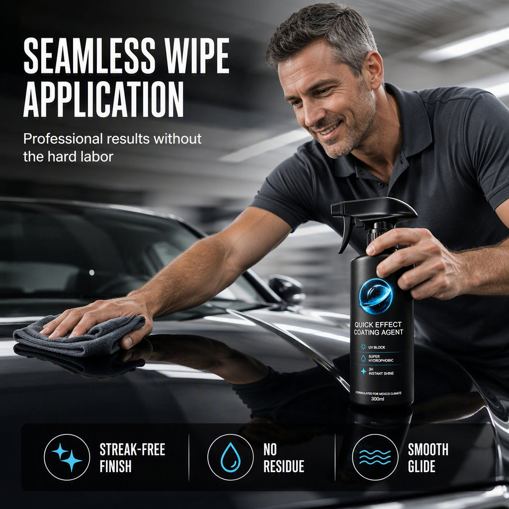 📢Limited-time 50% off!! 📢Buy 2 Get 1 Free!! ⏰Instant Glow Car Coating Spray
