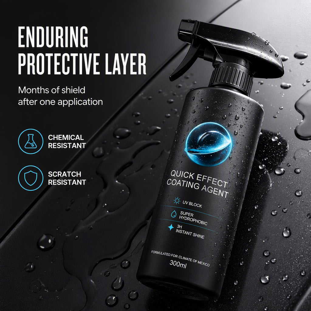 📢Limited-time 50% off!! 📢Buy 2 Get 1 Free!! ⏰Instant Glow Car Coating Spray