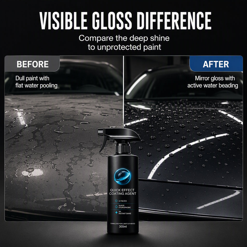 📢Limited-time 50% off!! 📢Buy 2 Get 1 Free!! ⏰Instant Glow Car Coating Spray
